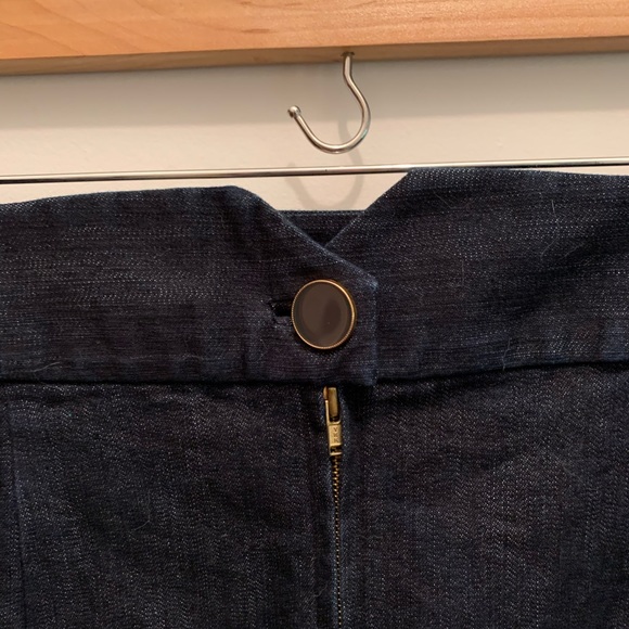 Anthropologie Denim Pencil Skirt - Picture 3 of 5